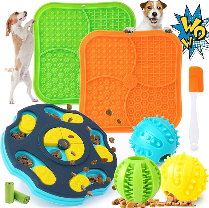 Forfon 9 Pack All-Around Dog Puzzle Toy Set -Mentally Stimulating Dog by Forfon