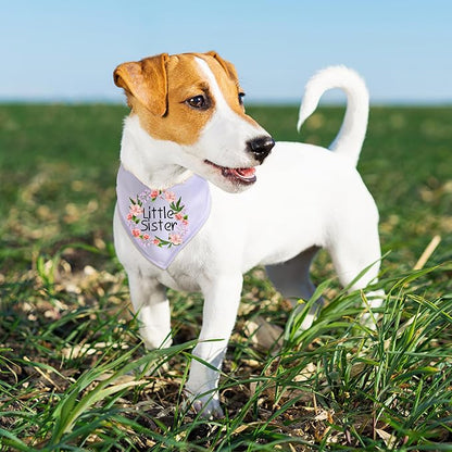 Personalized Dog Bandanas with Buckle Name Photo Logo Custom Neckwear Dog Scarf - Image 6
