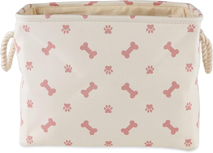 Bone Dry Pet Storage Collection Paw and Bone Print, Small Rectangle - Image 2