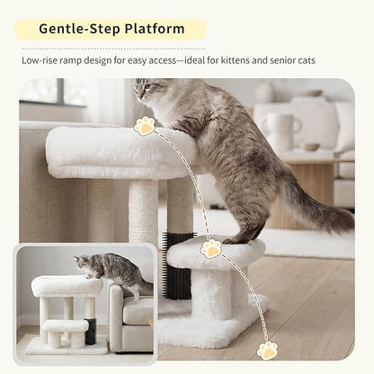 Heybly Cat Scratching Post, Small Cat Tree Tower - Image 5