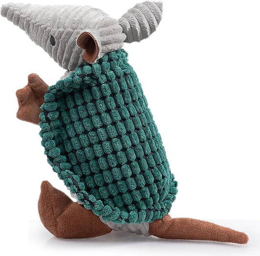 Hollypet Plush Dog Squeaky Toy Stuffed Armadillo Animal Pet Puppy Chew Toys by Hollypet