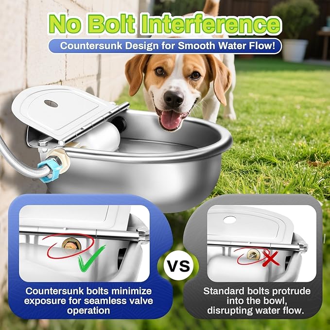 Ademon Automatic Animal Drinking Water Bowl - Image 7