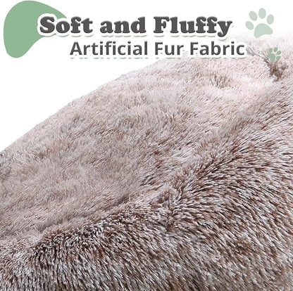 JOLLYVOGUE Dog & Cat Bed, Calming Anti-Anxiety Pet Bed - Image 2