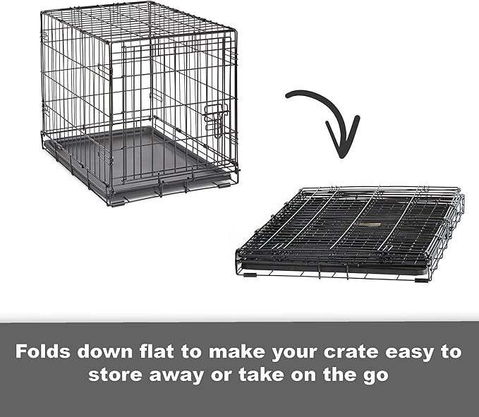 Midwest Homes for Pets 24-Inch New World Crate for Small Breeds, 12-20 lbs - Image 6