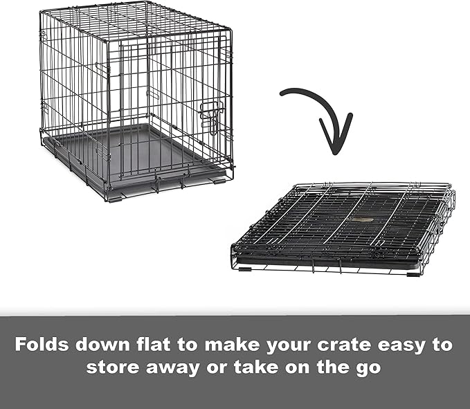 Midwest Homes for Pets 36-Inch New World Crate for Medium-Large Breeds - Image 5