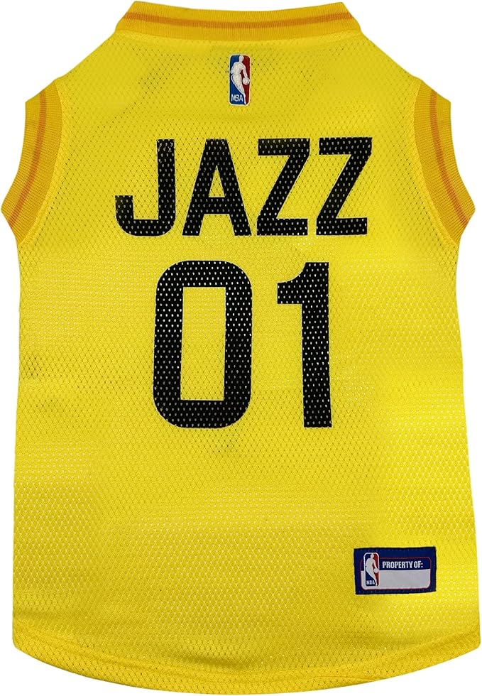 Pets First NBA Utah Jazz Dog Jersey, Large by PETSFIRST