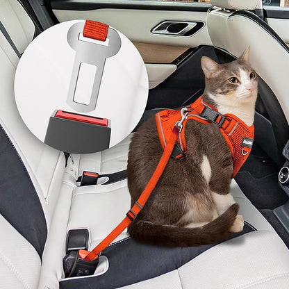 Cat Harness and Leash for Walking, 3 in 1 Adjustable Breathable Soft, Cat - Image 2