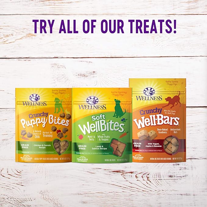 Wellness Soft Puppy Bites Healthy Grain-Free Treats - Image 4