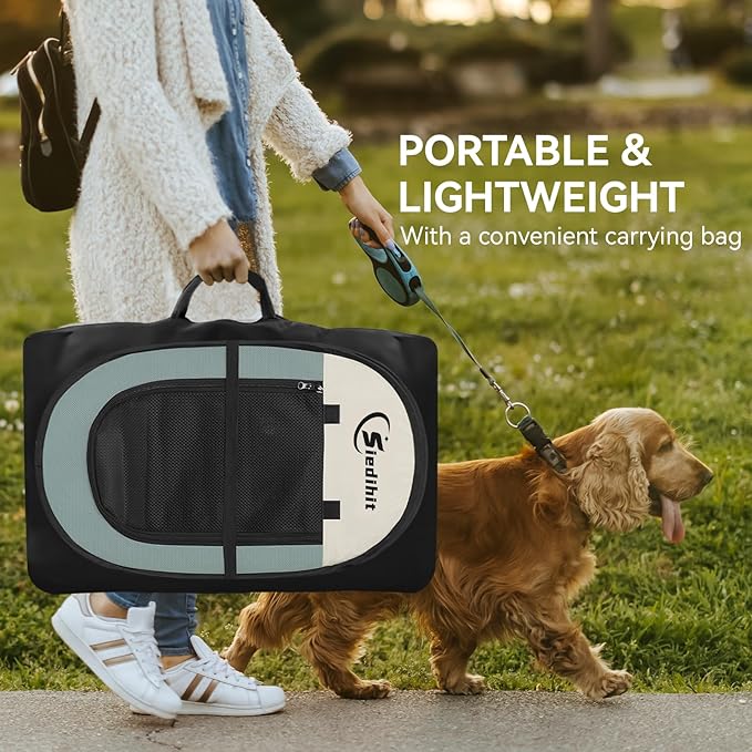 Siedihit Dog Playpen, Puppy Pet Playpen, Medium Dogs Tent Crates Cage - Image 5