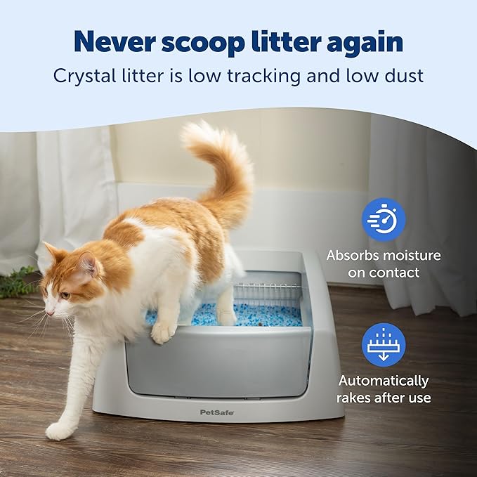 PetSafe ScoopFree Crystal Classic Self-Cleaning Litter Box System – Automatic - Image 5