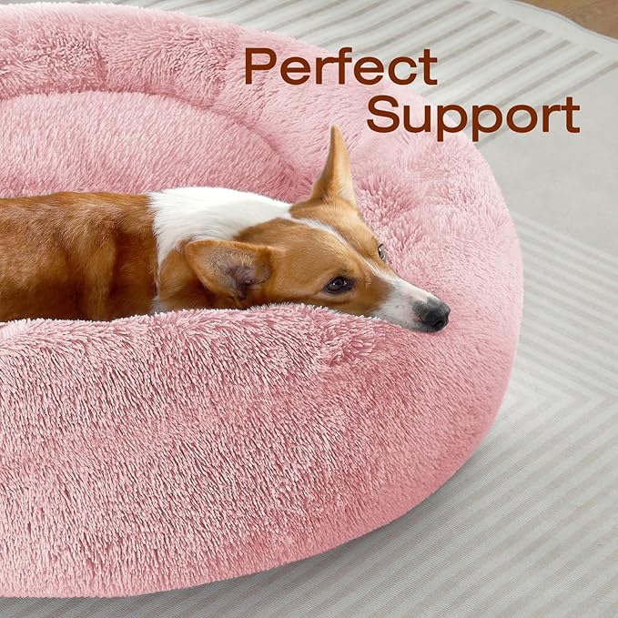 JOLLYVOGUE Dog & Cat Bed, Calming Anti-Anxiety Pet Bed - Image 2