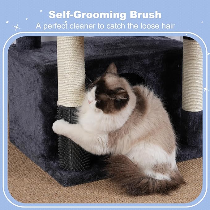 Hey-brother Cat Tree Tower, Scratching Posts - Image 5
