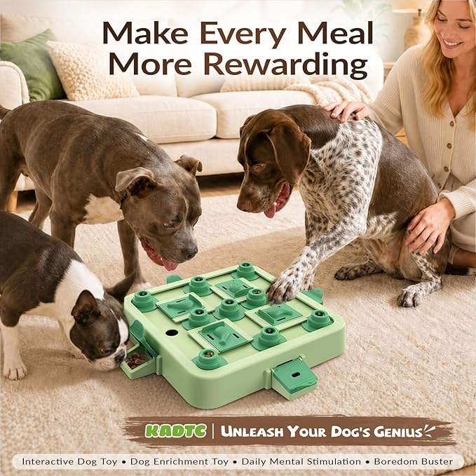 KADTC Dog Chess Puzzle Toy, Large Size, 3 Levels of Step-by-Step Challenge - Image 9