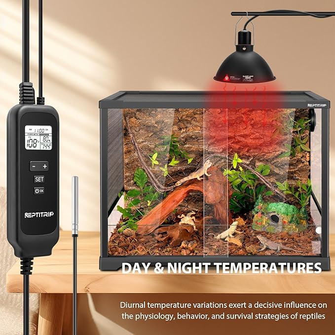 REPTITRIP 8.5 Inch Reptile Heat Lamp Fixture - Image 7