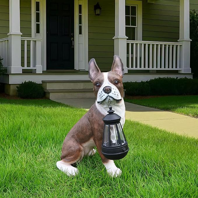 French Bulldog Dog Garden Statue - Image 6