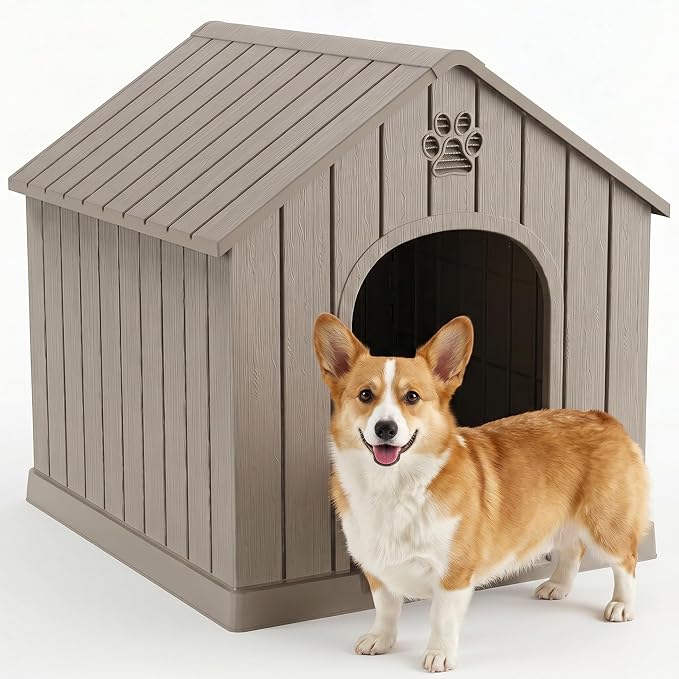 EFU Small Dog House Outdoor Indoor, Waterproof Puppy Dog House - Image 8