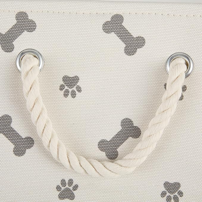 Bone Dry Pet Storage Collection Paw and Bone Print, Small Rectangle - Image 3