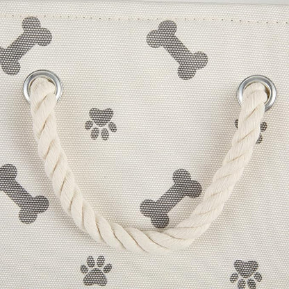 Bone Dry Pet Storage Collection Paw and Bone Print, Small Rectangle - Image 3