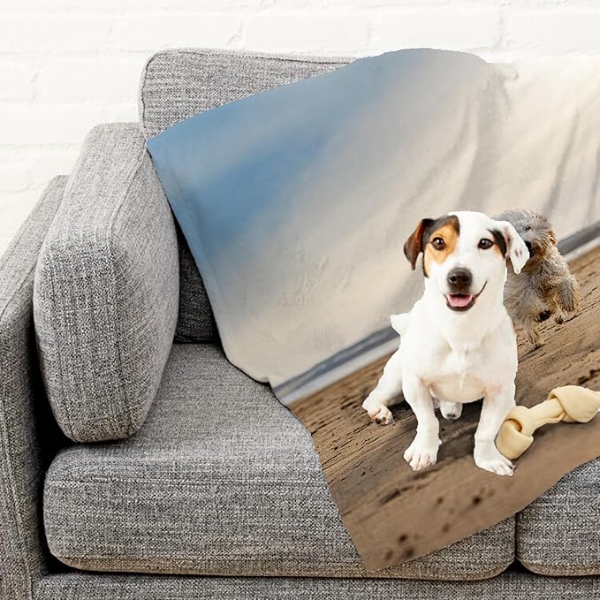 Prints Next Day – Custom 50" x 60" Sherpa Pet Lightweight Blanket - Image 6