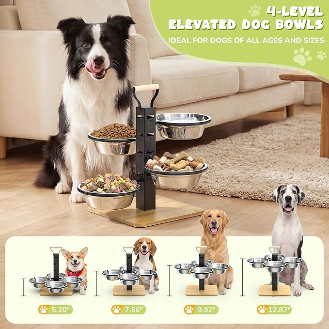 Elevated Dog Bowls Stand - Image 2