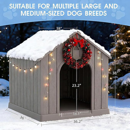 Fancyango Large Dog House Outdoor Indoor - Image 6