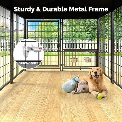 Sino Luban Outdoor Dog Kennel Outside Run - Image 5