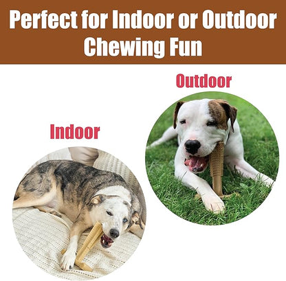 SPOT Bam-Bones Plus T-Bone, Bamboo Fiber & Nylon Dog Chew, Durable - Image 8