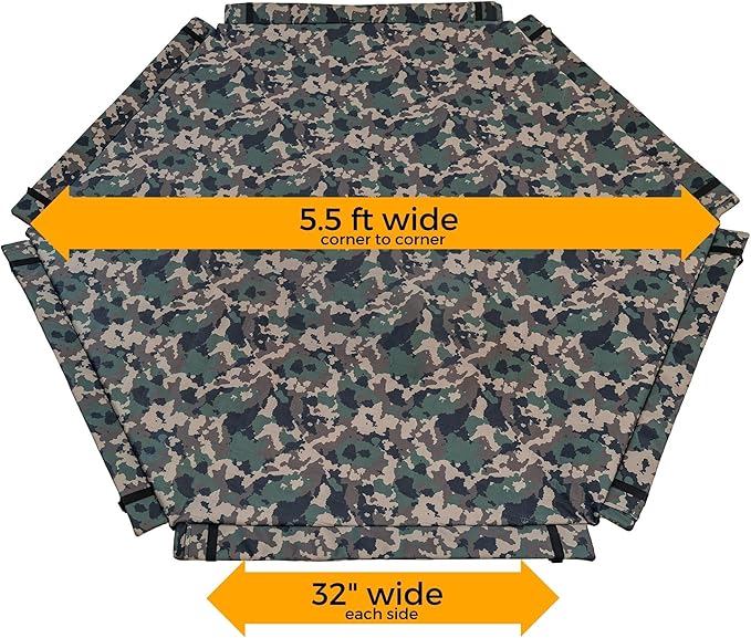 MyPet SecureMat Hexagon Pet Mat, Camo - Image 5