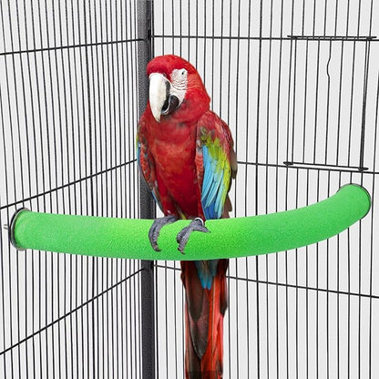 FrgKbTm U Shape Parrot Perch Stand Toy Bird Platform Sand Paw Grinding Clean by FrgKbTm