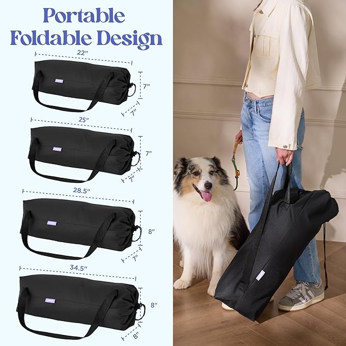 Lesure Shown on TODAY Show Soft Collapsible Dog Crate - Image 3