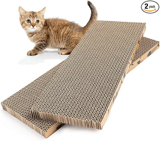 Mini Cat Scratching Board Small Cat Scratcher Cardboard Cat Scratchers by Unknown