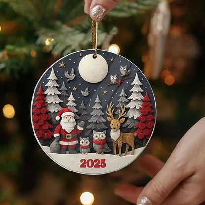 Santa 2025 Ornament, Santa Ornament, Meaningful Christmas Ornaments - Image 6