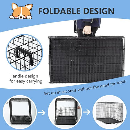 FDW 30 inch Dog Crate Dog Kennel Cage - Image 6