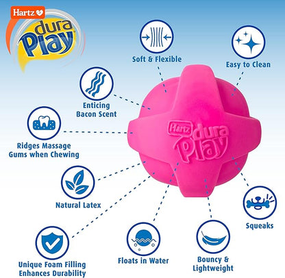 Hartz DuraPlay Bacon Scented Dog Toys - Image 2