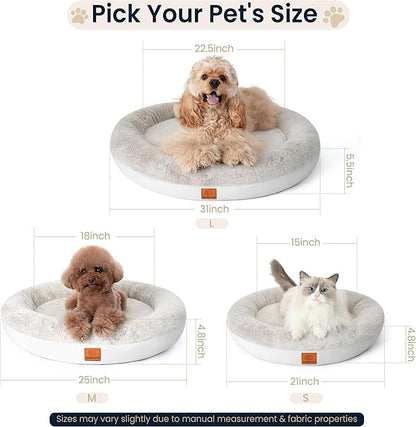 Round Donut Dog Bed – Luxury Orthopedic Dog Beds - Image 7