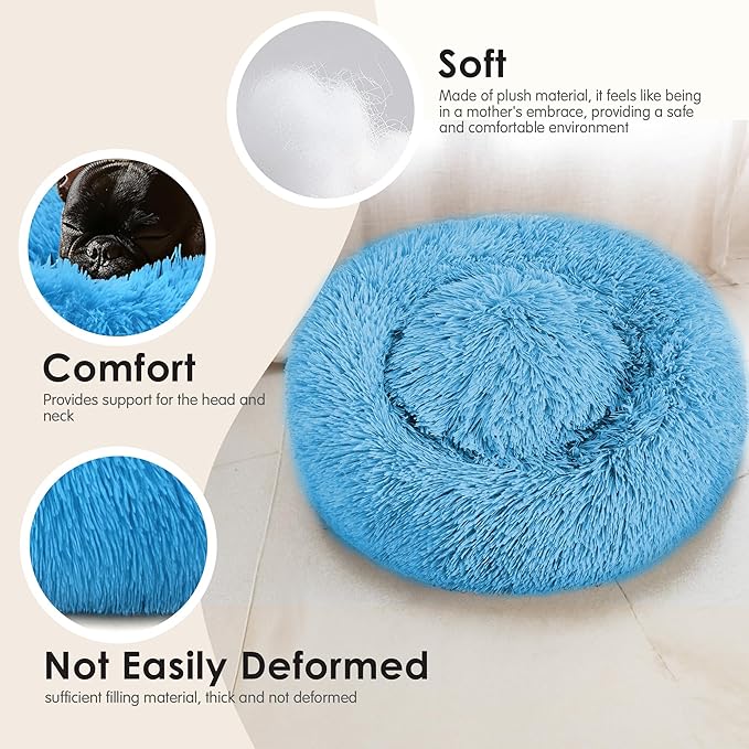 Hoewina Dog & Cat Bed, 20in Cat Beds - Image 4