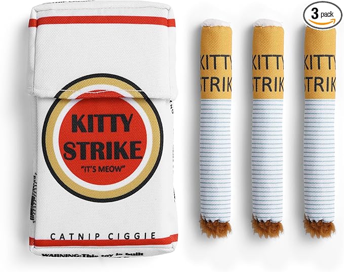Nocciola 3 Pack Catnip Toys for Cats, Funny Cat Toys Filled by Nocciola