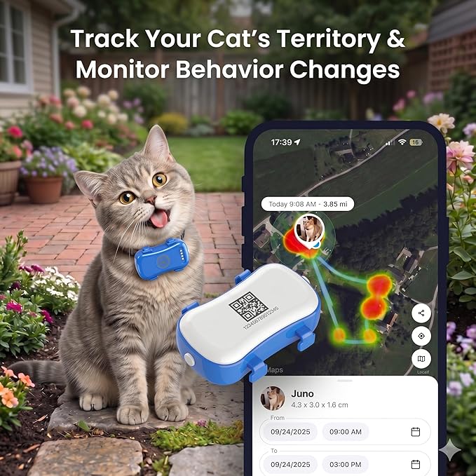 Smart GPS Pet Tracker for Cats and Dogs, 4G LTE Live Tracking, Virtual Fence - Image 6