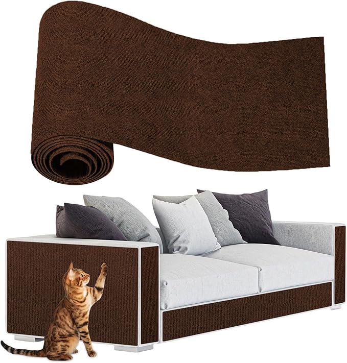 ENONCI Anit Cat Scratch Couch Furniture Protector, 78.7x15.8 Cat Wall Corner by ENONCI