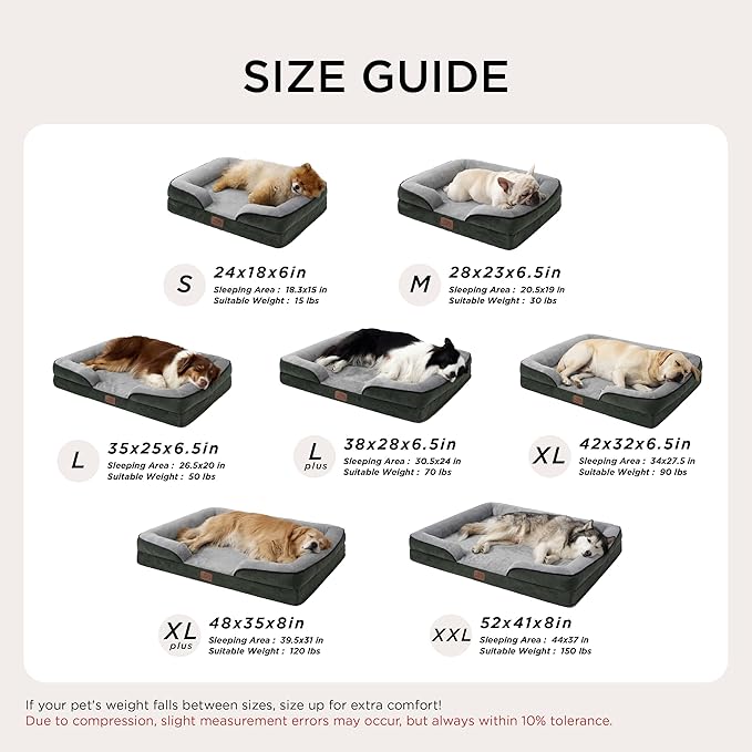 Bedsure XXL Orthopedic Dog Bed for Extra Large Dogs - Image 7