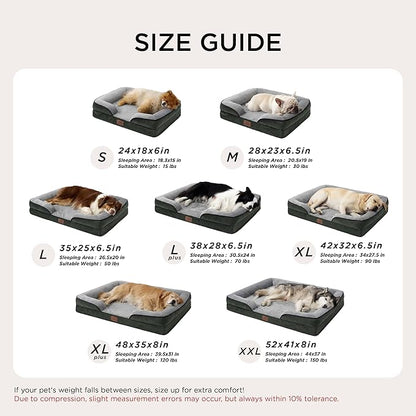 Bedsure Orthopedic Dog Bed Medium Size Dogs - Image 7