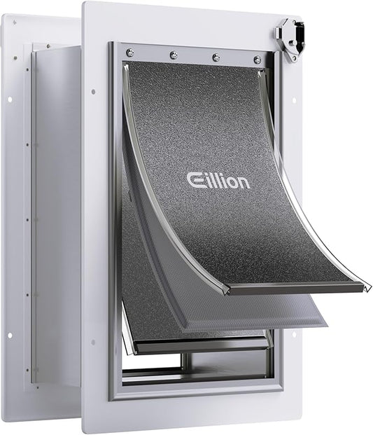 Pet Door for Wall Dog Door for Wall, 3-Flap Doggie Door by ExploreNow