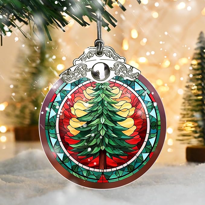 Stained Glass Christmas Ornaments, Jocidea Ornaments - Image 5