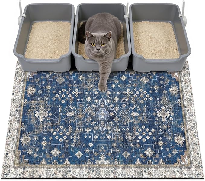 Cat Litter Mat Litter Trapping Mat by Unknown