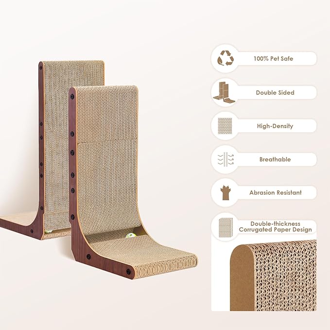 EHEYCIGA Cardboard Cat Scratcher - Image 2