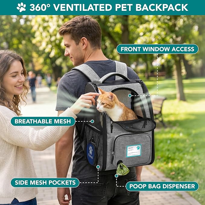 PetAmi Expandable Dog Backpack Carrier - Image 5