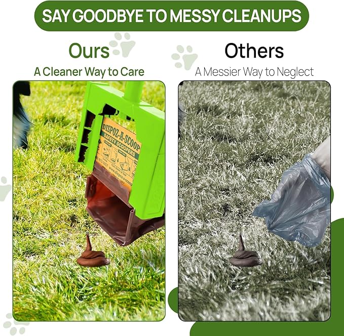 Dispoz-A-Scoop® Revolutionary 4-in-1 Dog Poop Scooper, Clean - Image 6