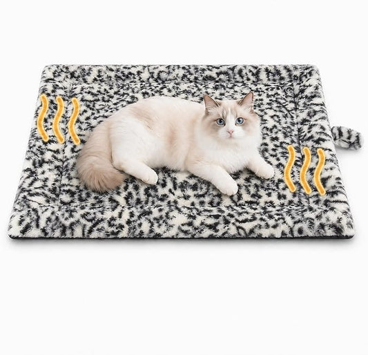 Self Warming Cat Pad for Cats and Small Dogs, Non Electric Thermal Pet Mat by PetTemp