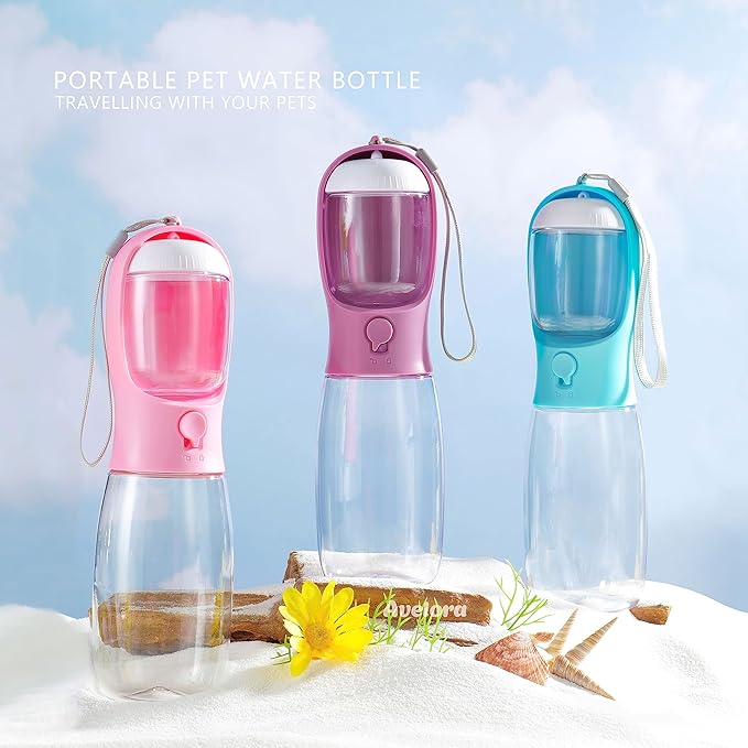 Dog Water Bottle with Food Container, Portable Leak Proof Pet Water Dispenser - Image 7
