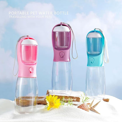 Dog Water Bottle with Food Container, Portable Leak Proof Pet Water Dispenser - Image 7